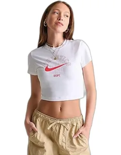Sportswear Chill Knit Athletics Dept. Slim Cropped T-shirt