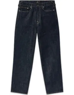Relaxed-fit Indigo Organic Authentic Twill Jeans