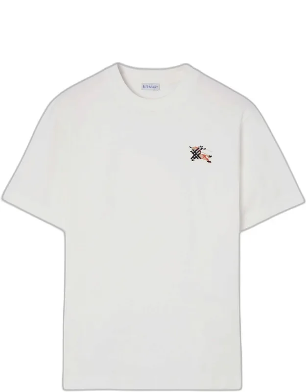 Seth Slim-fit Check Cotton T-shirt