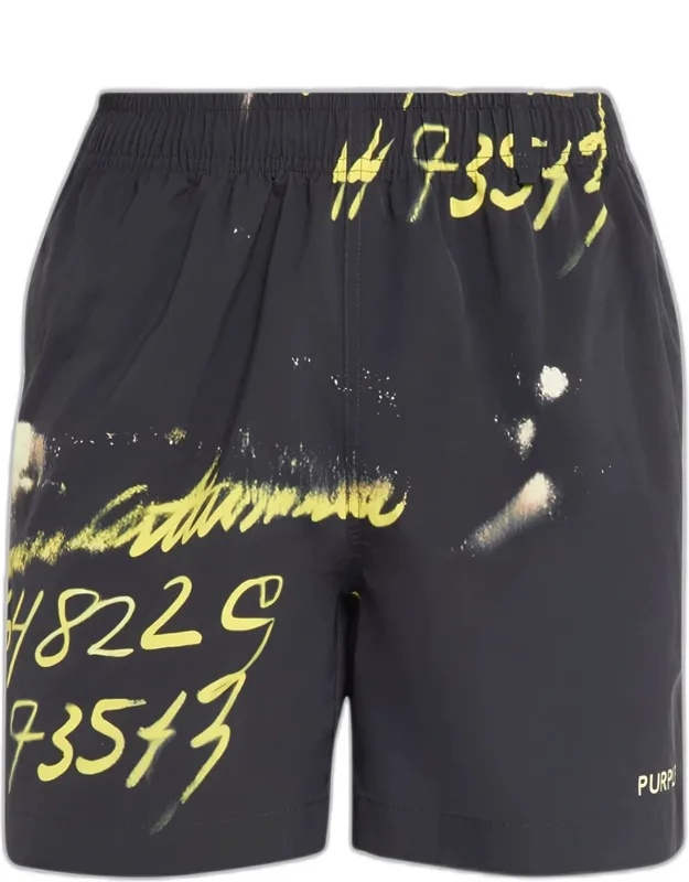 All Round Graphic Swim Shorts