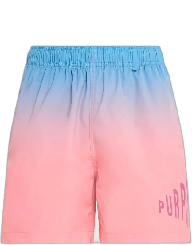 All Around Gradient Logo Swim Shorts