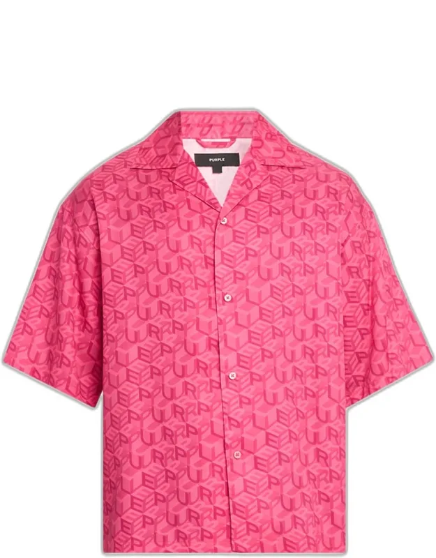 Resort Monogram Camp Shirt