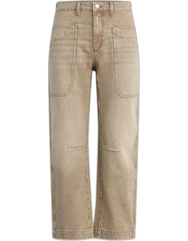 The Double Pocket Barrel Jeans