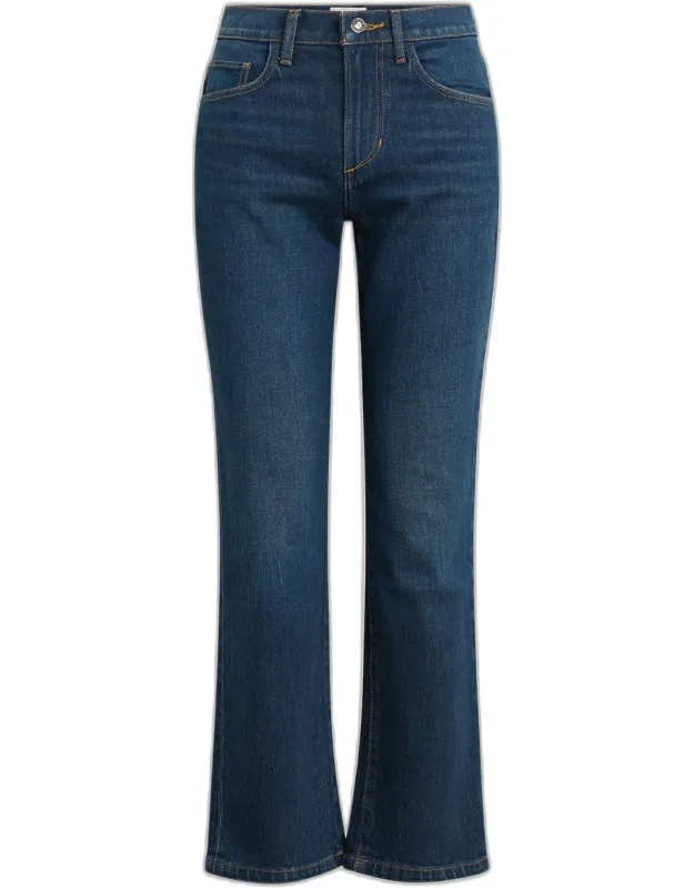 The Dot Mid-rise Straight Denim Jeans