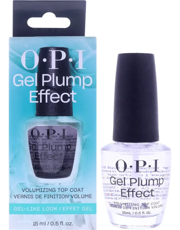Gel Plump Effect Top Coat - 0.5 Oz Nail Polish