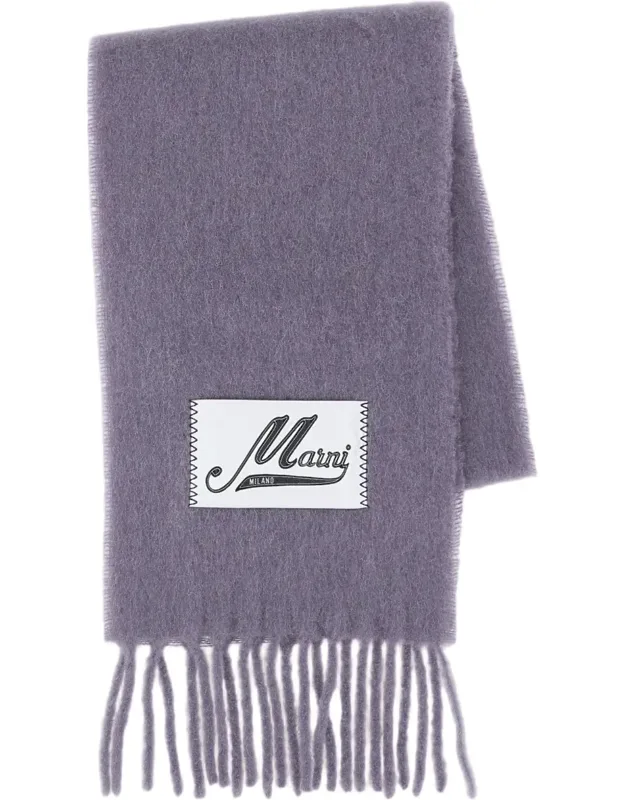 Alpaca Soft Fringed Scarf