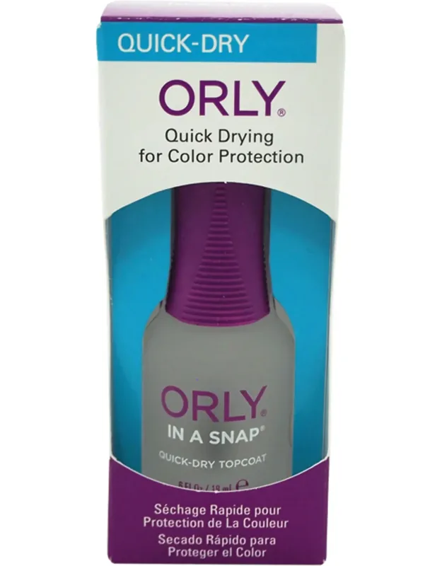In-a-snap Quick-dry Topcoat - 0.6 Oz Nail Polish