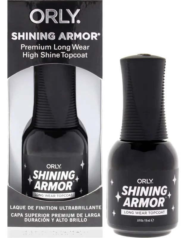 Shining Armor Long Wear Topcoat - 0.6 Oz Nail Polish