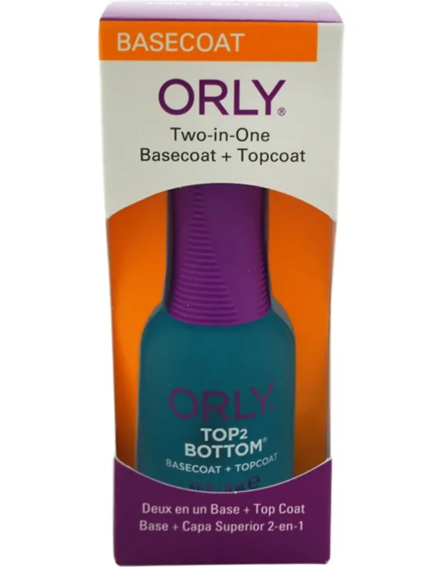 Top 2 Bottom Basecoat Plus Topcoat - 0.6 Oz Nail Polish