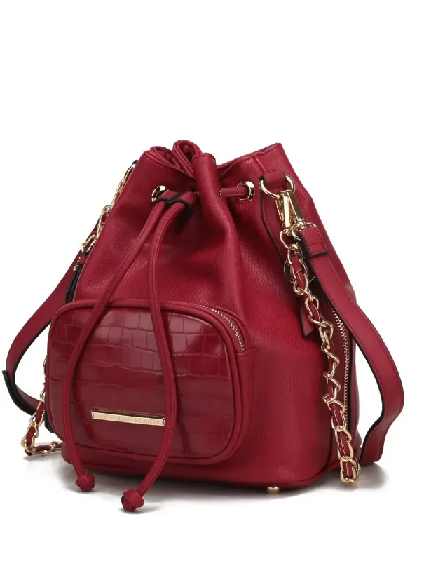Azalea Bucket Shoulder Handbag