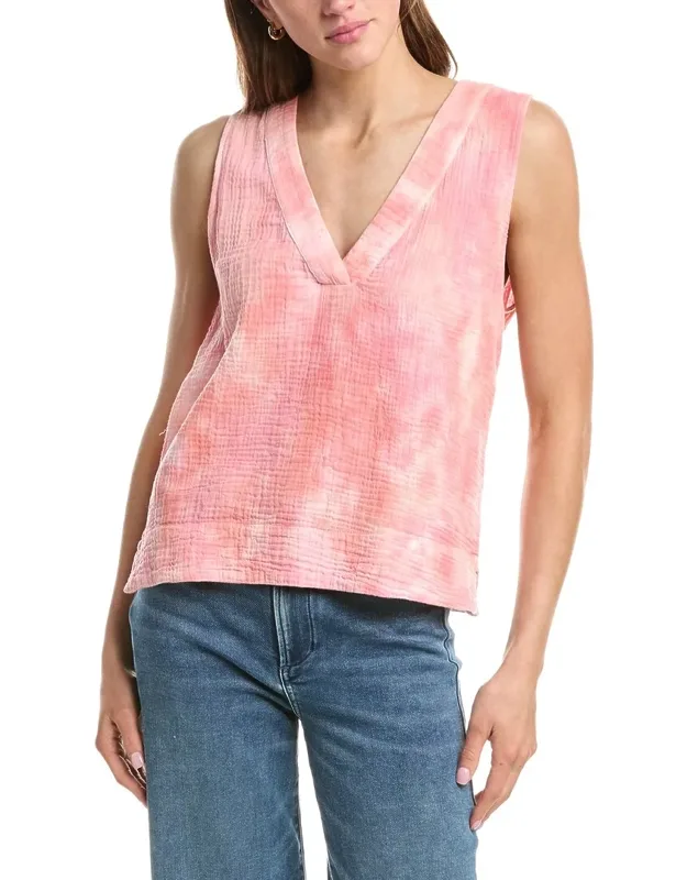 Dune Gauze Popover Top