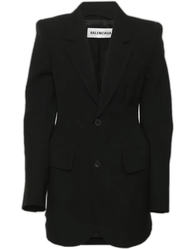 Virgin Wool Hourglass Blazer