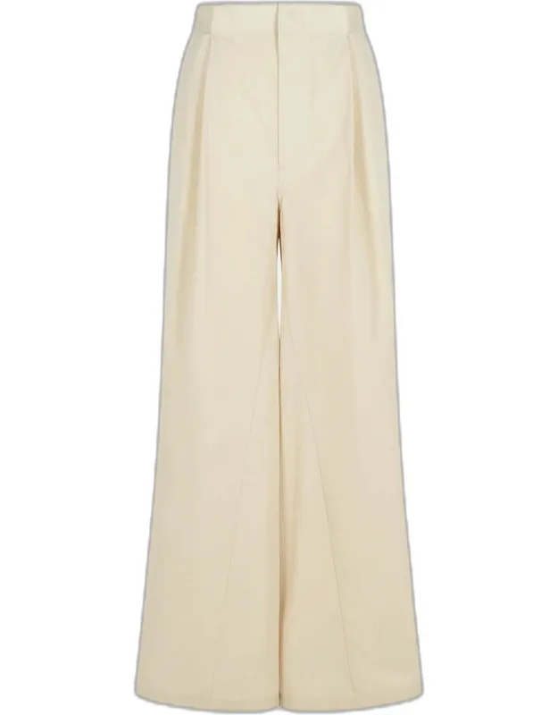 Over Cotton Blend Pants