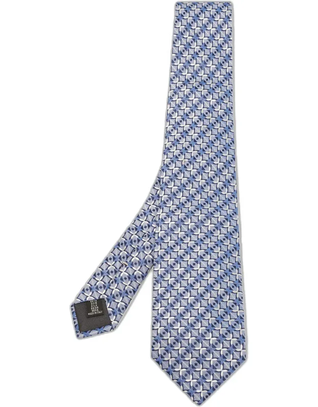 Geometric Silk Jacquard Classic Tie