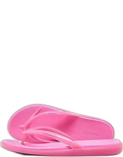 Miami Round Toe Jelly Flip Flop Sandals