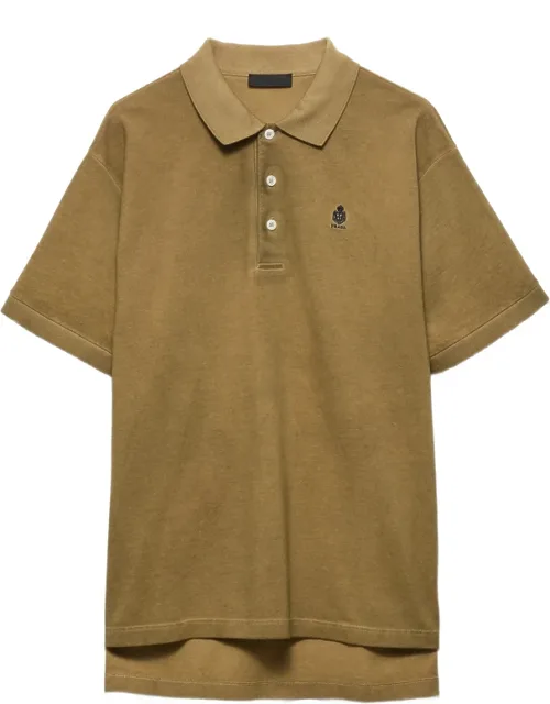 Garment-dyed Cotton Polo Shirt