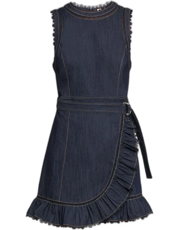 Lace Wrap Dress