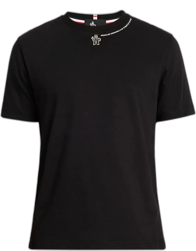 Cotton Logo Crewneck T-shirt