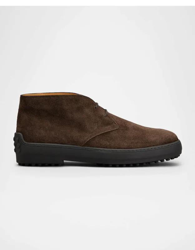 Winter Gommino Suede Desert Boots