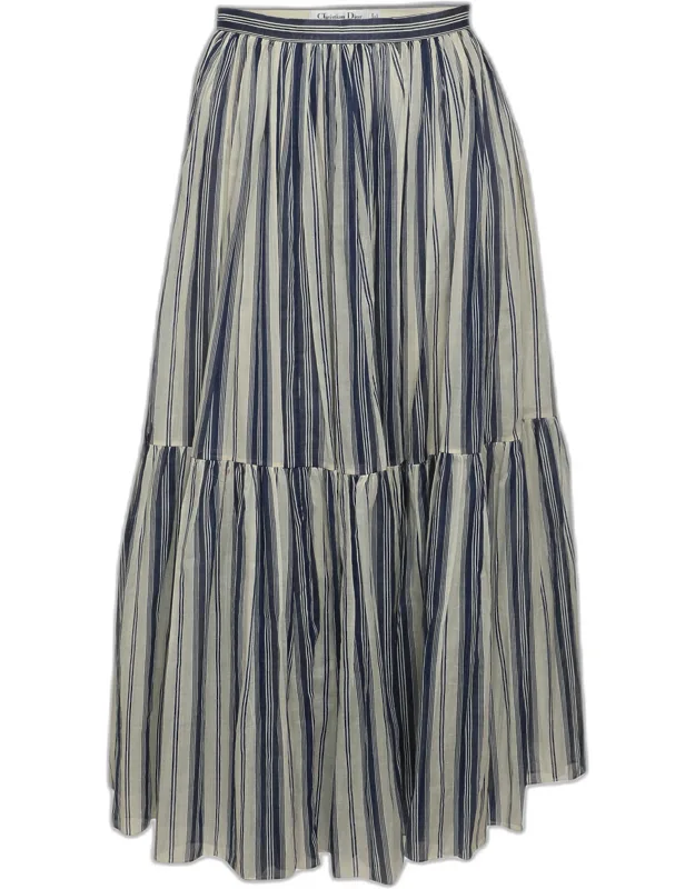 Chiffon Flared Maxi Skirt