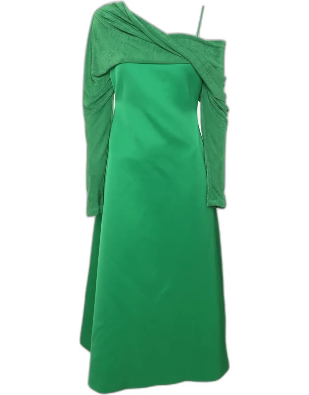 Satin Phan Midi Dress
