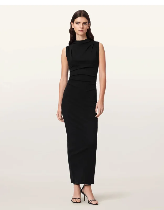 Cowl Neck Maxi Dress