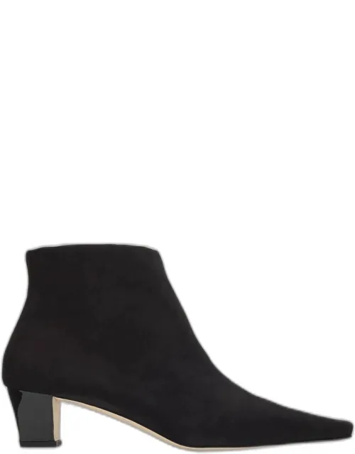 Jaima Suede Side-zip Ankle Boots