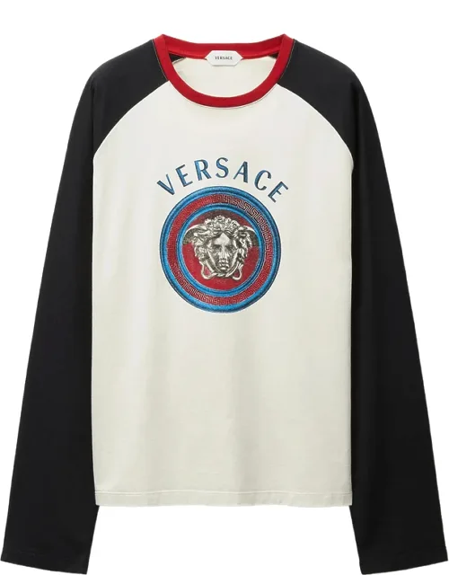 Printed Cotton-jersey T-shirt