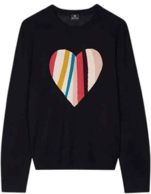 Swirl Heart Sweater