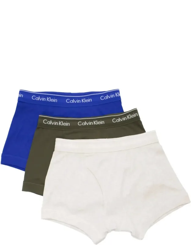 Cotton Classic Fit 3-pack Trunk Boxer Briefs