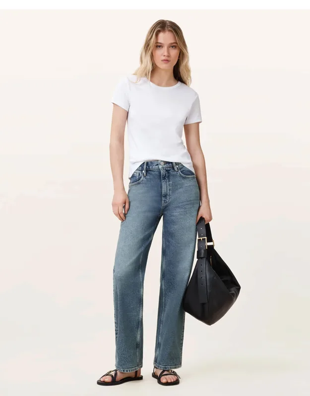 Sadie Barrel Leg Denim Jeans