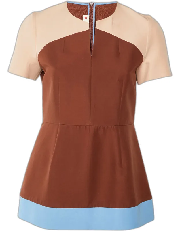 Cotton Short Sleeve Mini Dress