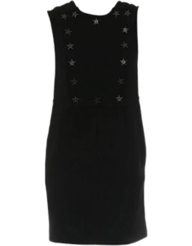 Sleeveless Sheriff Tweed Dress