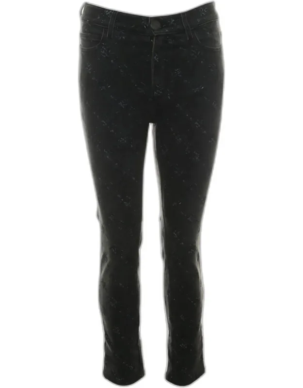 Cotton Printed Jeans