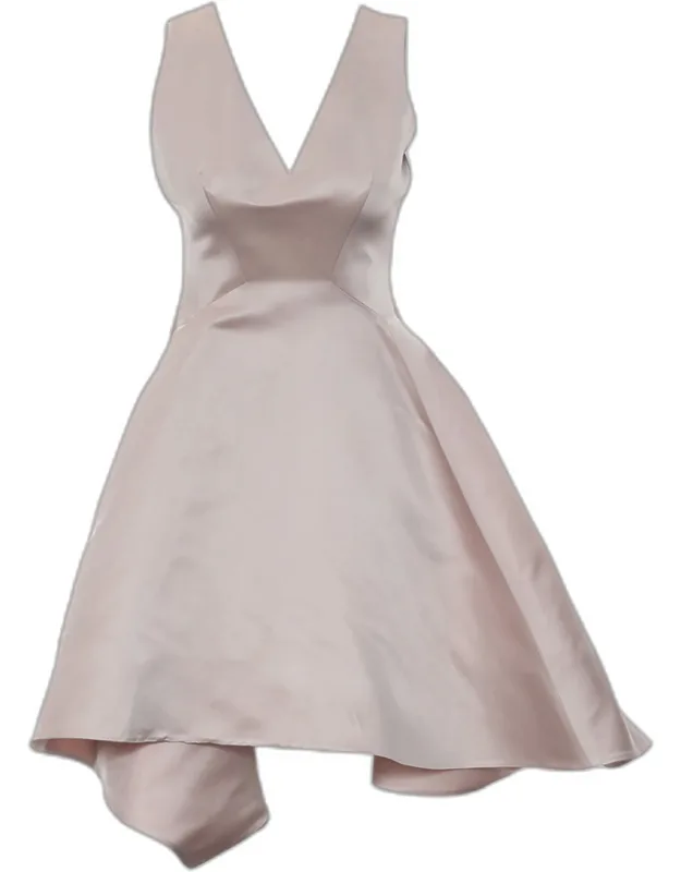 Silk Fit & Flare Dress