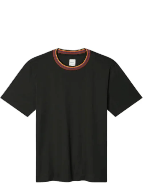 Artist Stripe Collar T-shirt