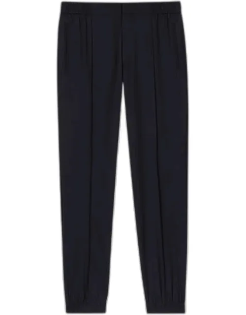 Bi-stretch Wool Cuffed Pants