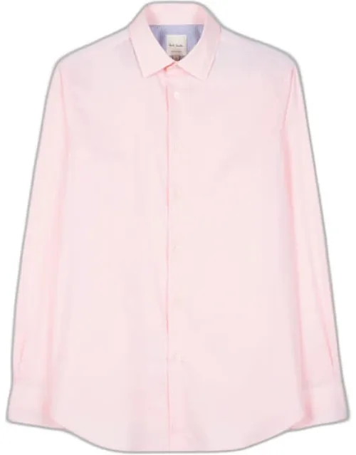 Tailored-fit Mini Check Easy Care Shirt