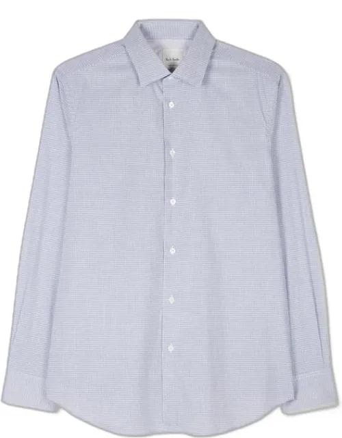 Tailored-fit Broken Stripe Easy Care Shirt