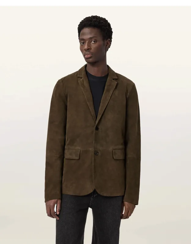 Monet Waxed Suede Blazer