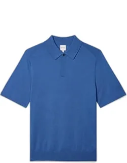 Washable Merino Wool Polo Shirt