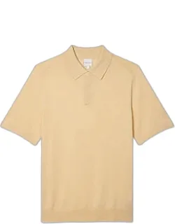 Washable Merino Wool Polo Shirt