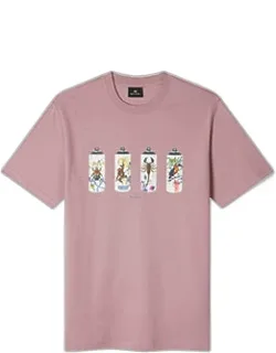 Spray Cans Print T-shirt
