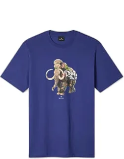 Graffiti Mammoth Print T-shirt