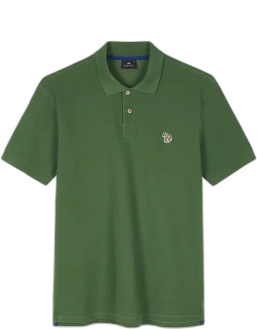 Ps Paul Smith Organic Cotton Zebra Polo Shirt