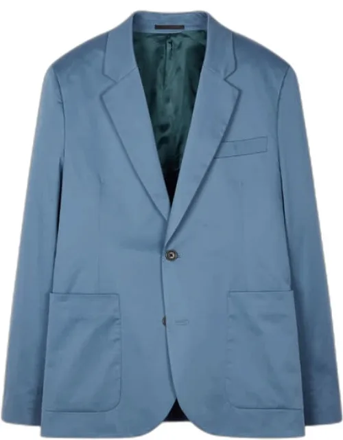 Stretch-cotton Buggy-lined Blazer
