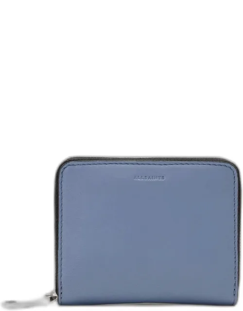 Lena Hex Zip Up Leather Wallet