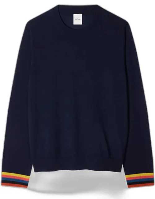 Knitted Merino Crew Neck Sweater