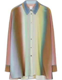 Silk Ombre Shirt