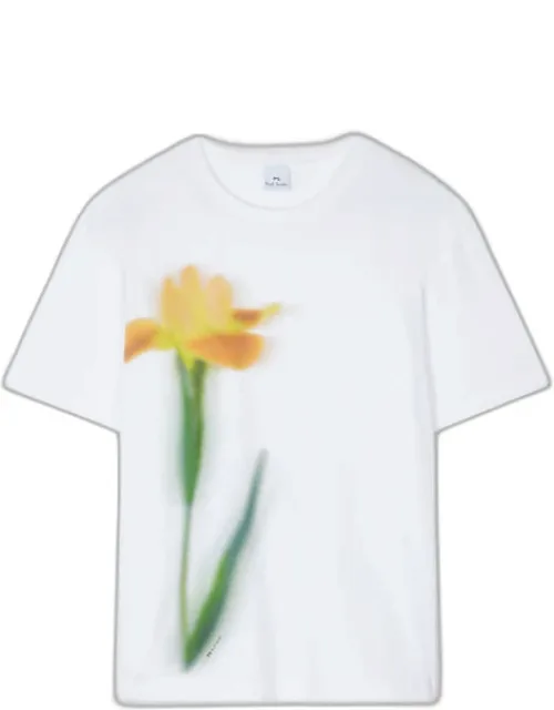 Blurred Flower Stem T-shirt